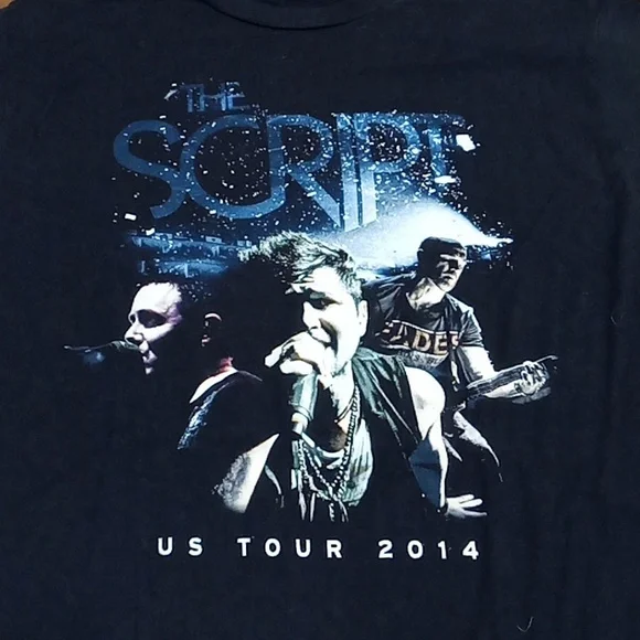 The Script Tour Tshirt - Picture 2 of 5